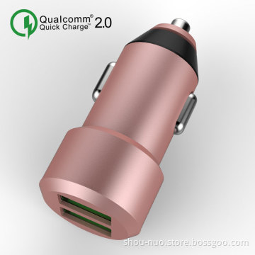 OEM brand Dual Usb Car Charger 5V 2.1A Usb,Portable Car Battery Charger,Dual Usb Charger adapter